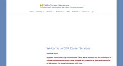 Desktop Screenshot of dbrcareerservices.com